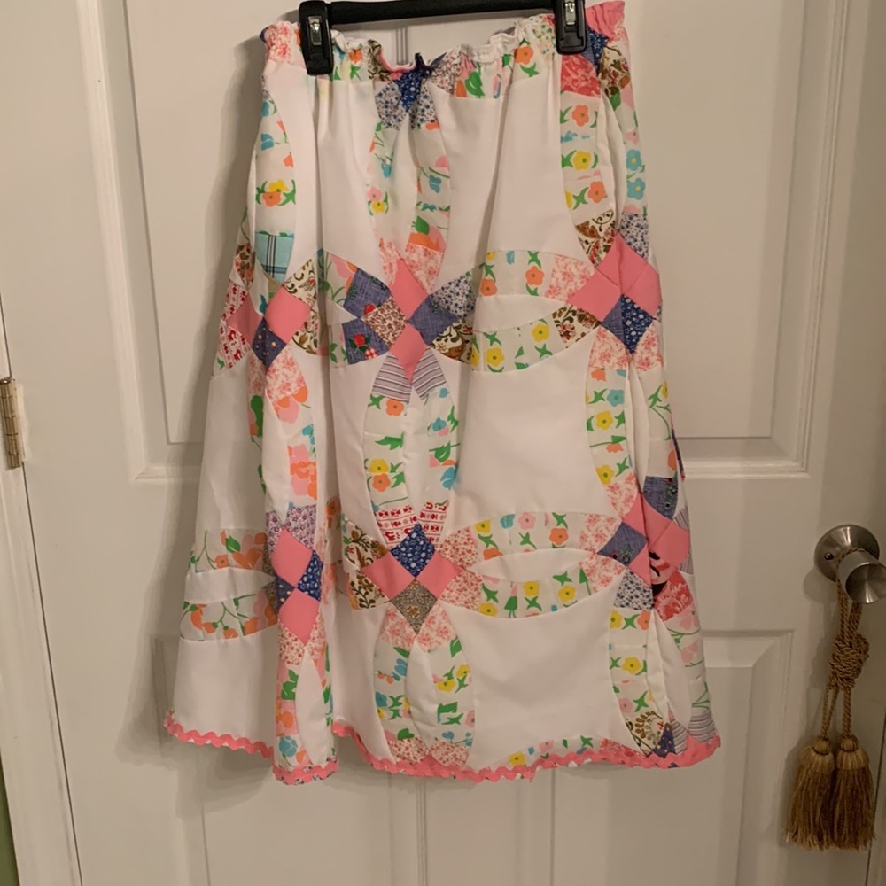 Cotton quilt skirt - Picture 3 of 3